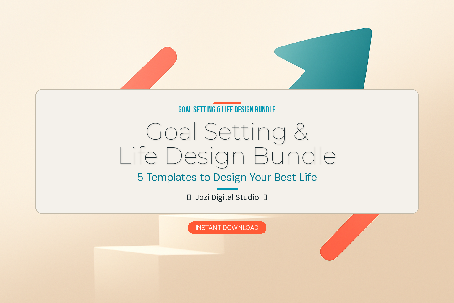 Goal Setting & Life Design bundle cover