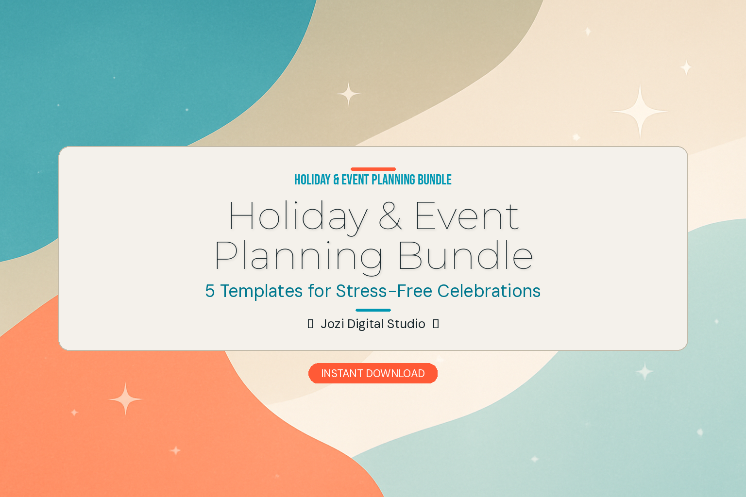Holiday & Event Planning bundle cover